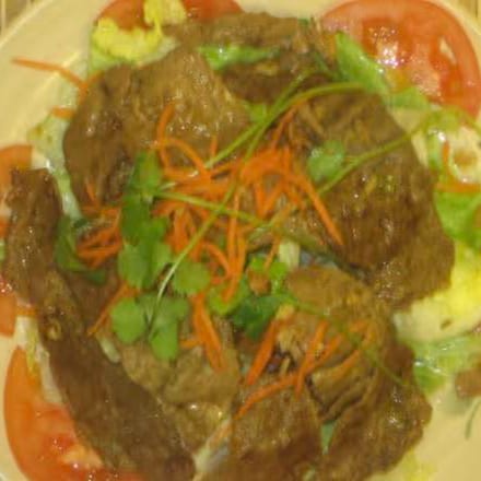 Salad Charbroiled Beef (Sa Lach Bo Nuong) #73.