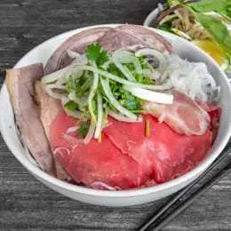 Rare Steak, Brisket, Flank and Tendon (Tai, Chin, Nam, Gan) #2.