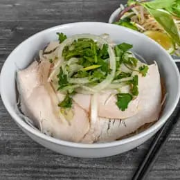 White Chicken Rice Noodle Soup (Pho Ga) #17.